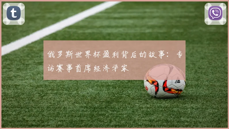 俄罗斯世界杯盈利背后的故事:专访赛事首席经济学家