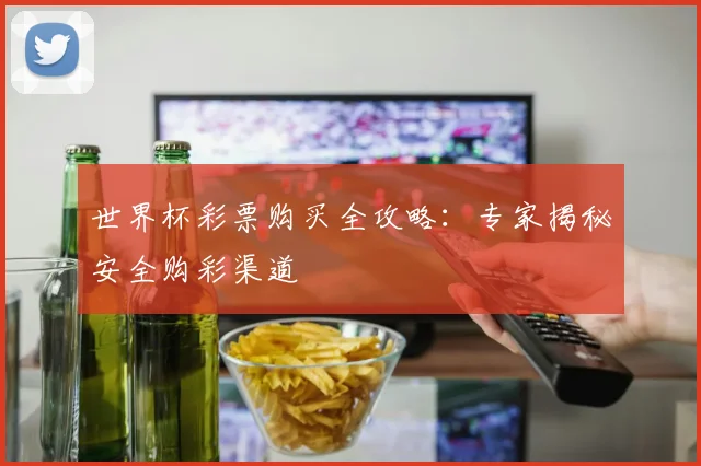 世界杯彩票购买全攻略：专家揭秘安全购彩渠道